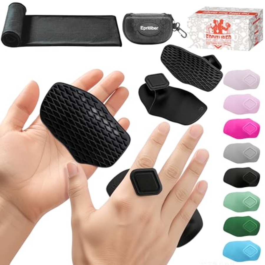 Large Silicone Workout Grips K - Workout Glove Gym recension och pris