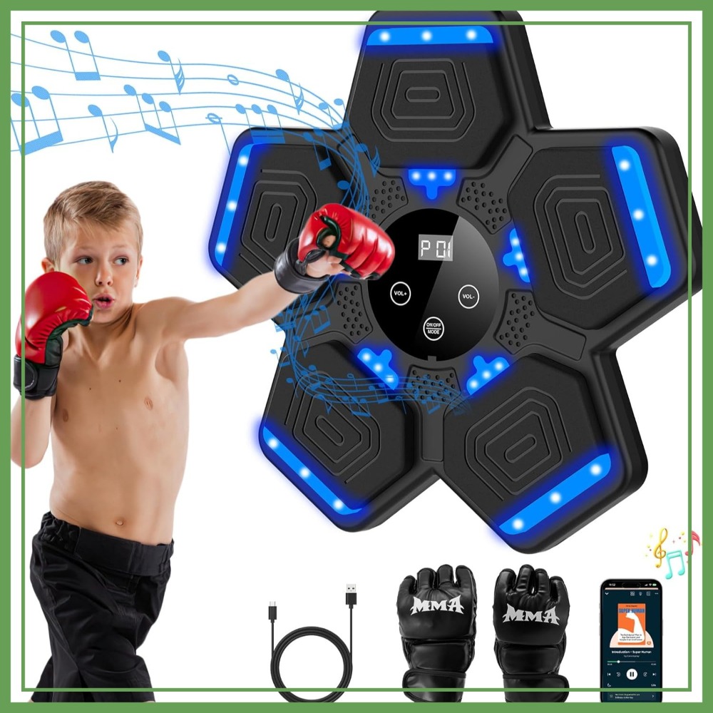 Music Boxing Machine for Adult - Workout Glove Gym recension och pris