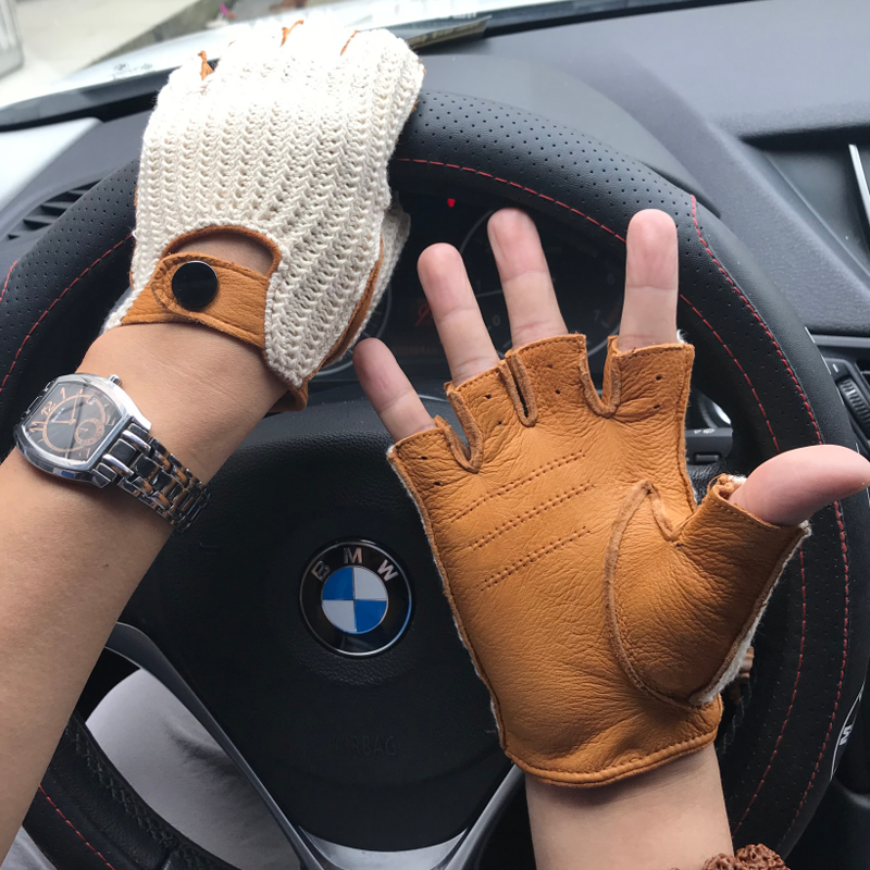 2025 New Men genuine leather g - Leather Driving Glove recension och pris