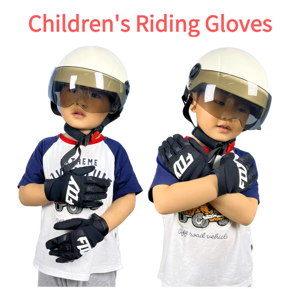 2026 Kids Riding Gloves Kids M - Cycling Glove Padded recension och pris