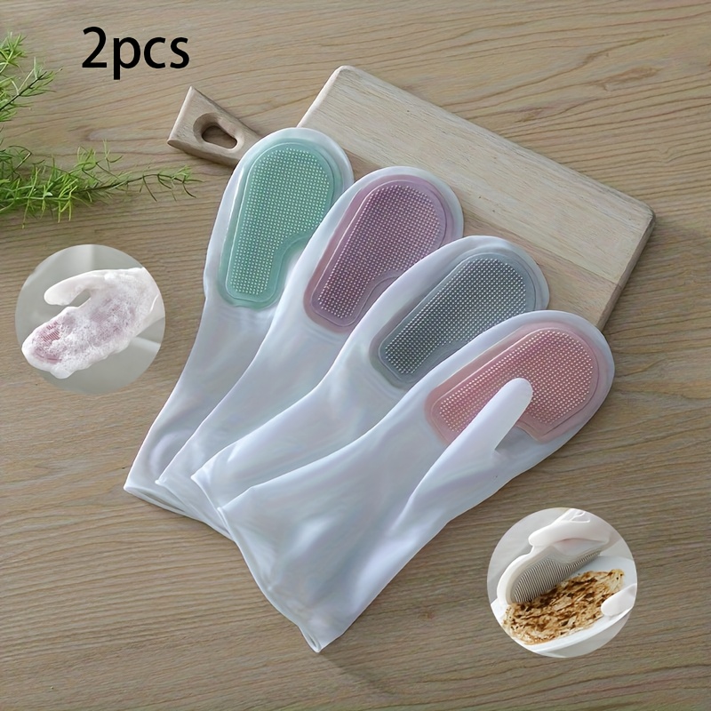 2Pcs Durable Lead-Free Latex D - Rubber Glove Cleaning recension och pris