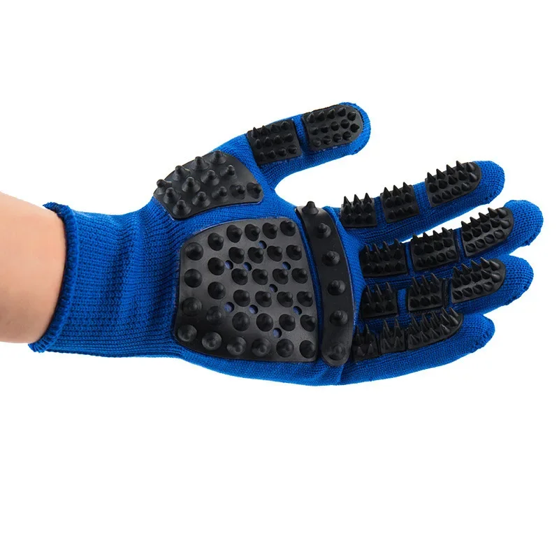1PC Pet Hair Grooming Gloves C - Rubber Glove Cleaning recension och pris