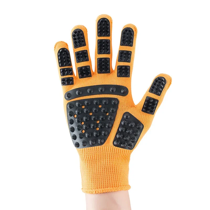 1PC Pet Hair Grooming Gloves C - Rubber Glove Cleaning recension och pris