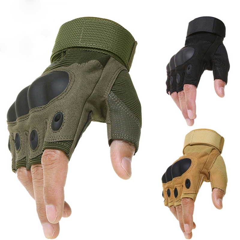 Tactical Hard Knuckle Half Fin - Motorcycle Glove Knuckle recension och pris