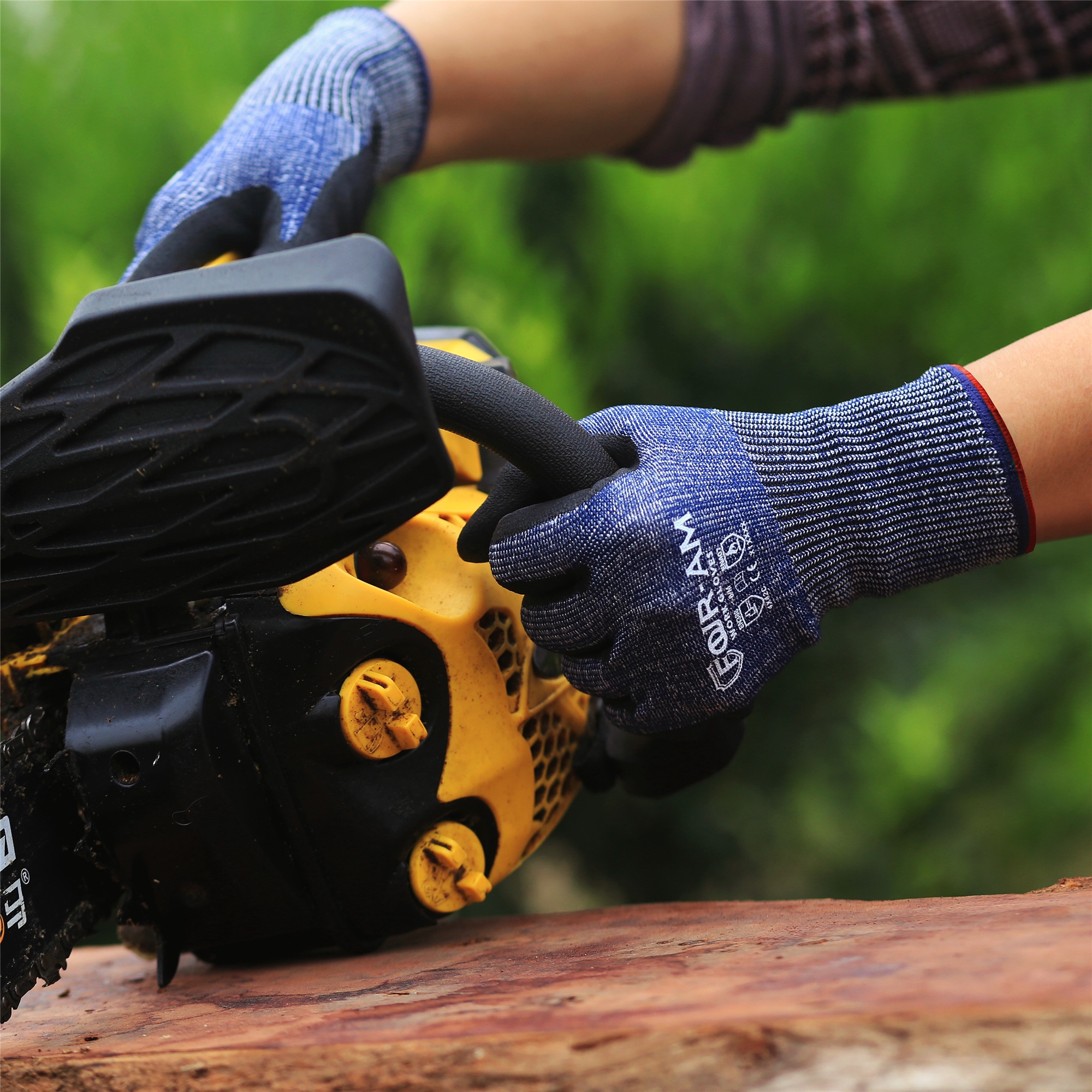 1/3Pair, Level 5Cut-Resistant  - Nitrile Mechanic Glove recension och pris