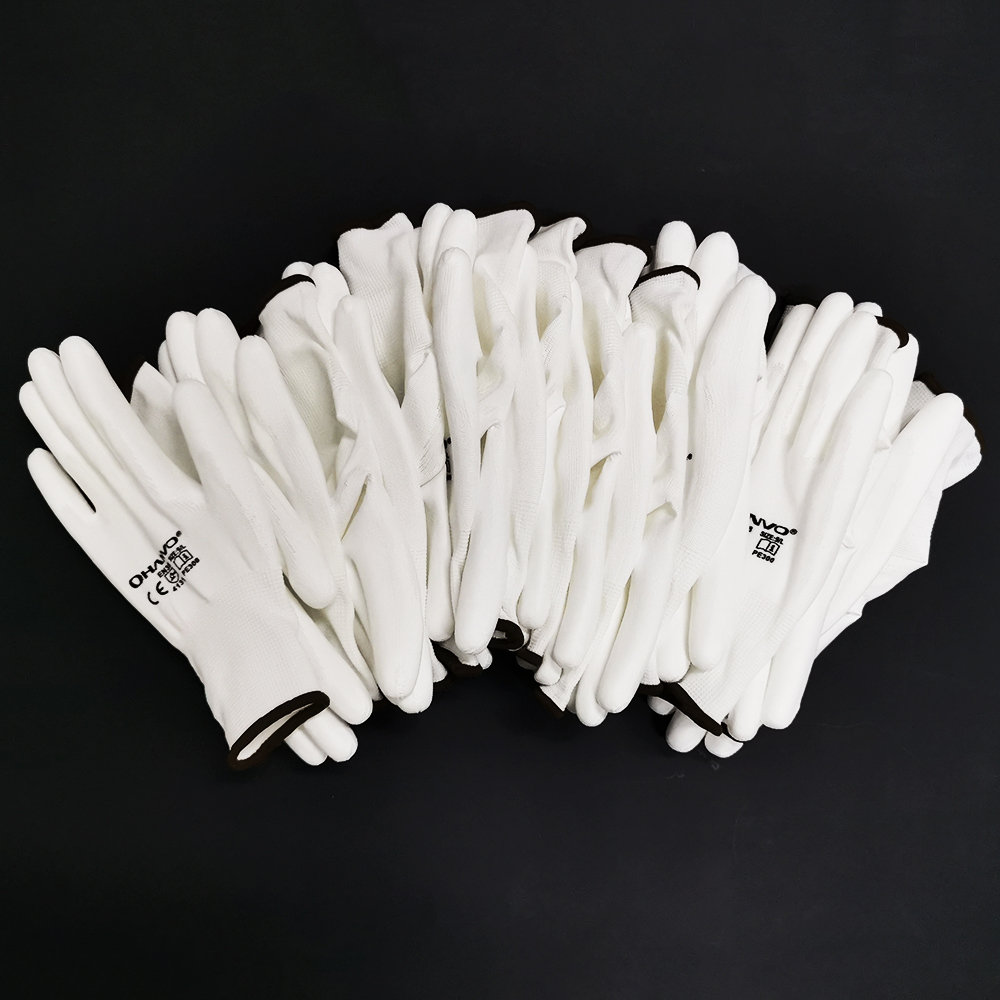 10 Pairs PU Nitrile Safety Coa - Nitrile Mechanic Glove recension och pris