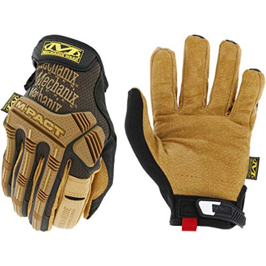 M-Pact Leather Gloves - Leathe - Work Glove Impact recension och pris