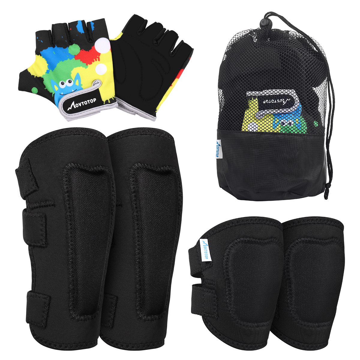 MOVTOTOP Protective Gear Set K - Cycling Glove Padded recension och pris