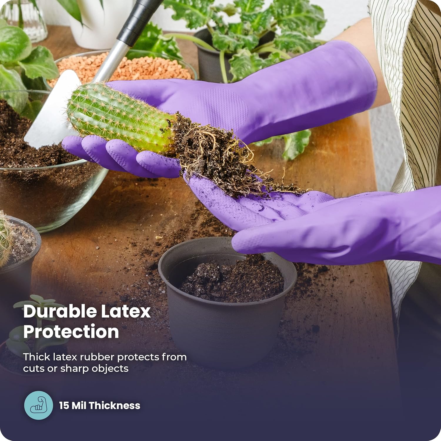 3/6/12/60 Pairs Dishwashing Gl - Rubber Glove Cleaning recension och pris
