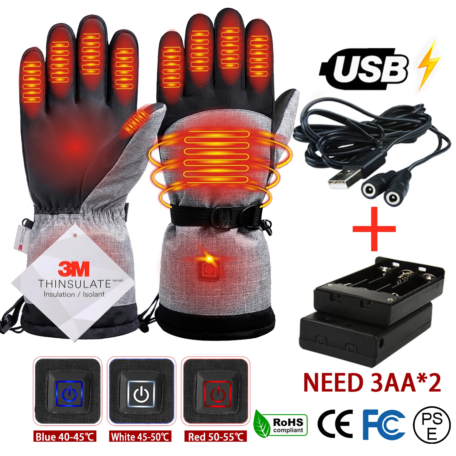 Winter Gloves 3M Cotton Heatin - Winter Glove Insulated recension och pris