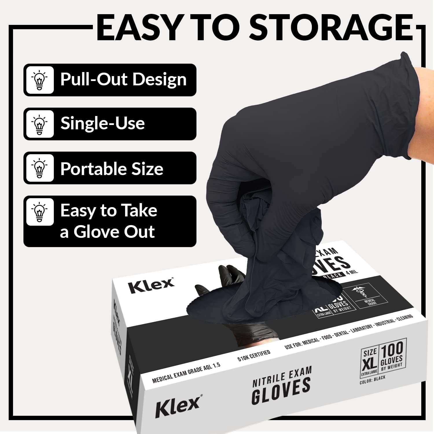 Nitrile Exam Gloves - Medical  - Exam Glove Nitrile recension och pris