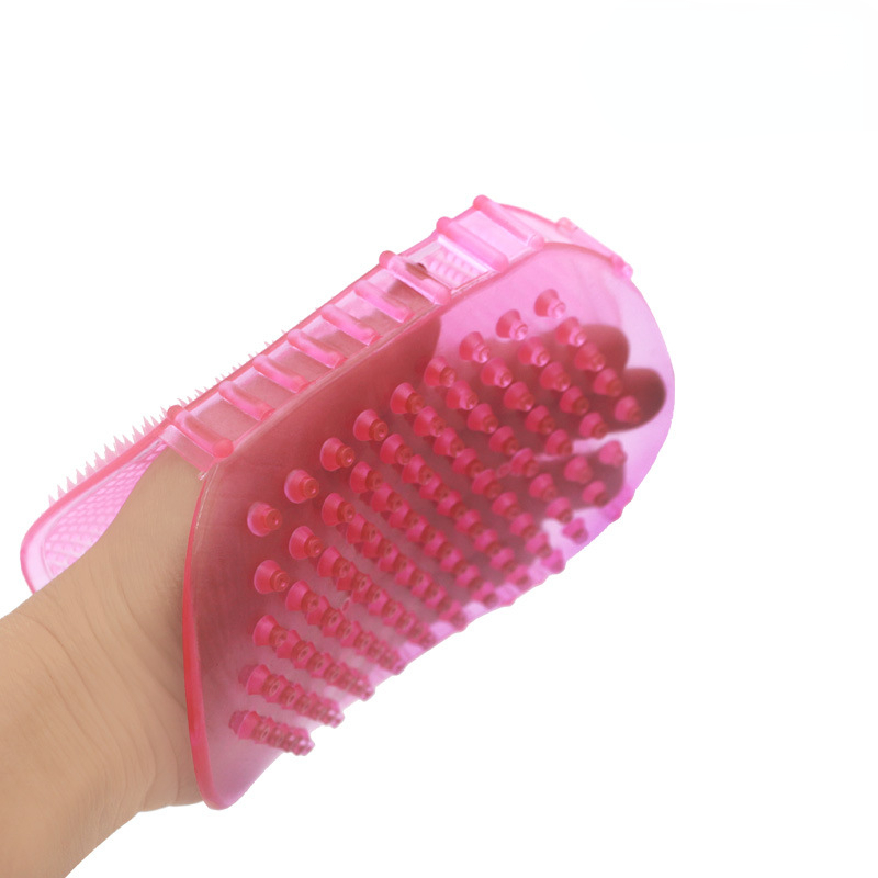 New Silicone Massage Scrub Glo - Rubber Glove Cleaning recension och pris