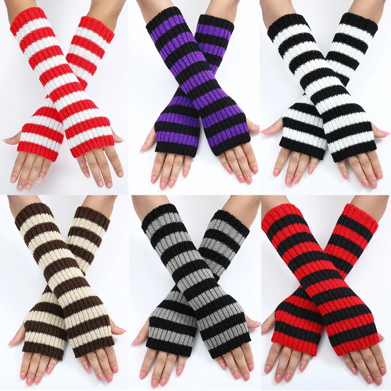 Women's Knitted Fingerless Arm - Fingerless Glove Knit recension och pris