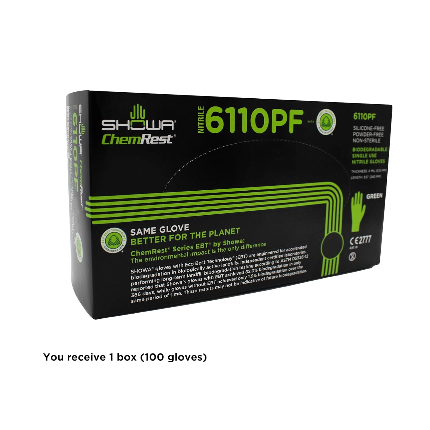 Eco-Friendly Nitrile Disposabl - Latex Disposable Glove recension och pris