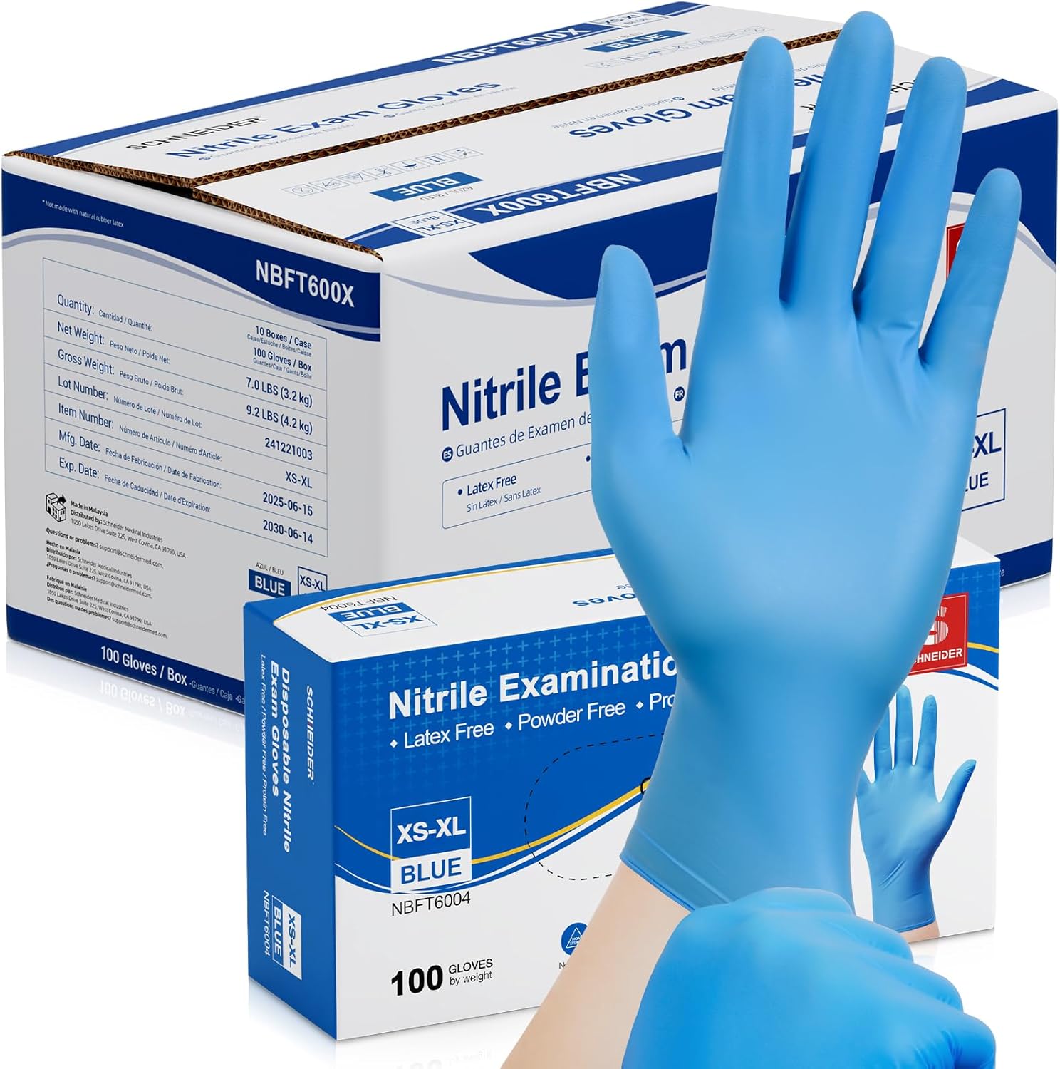 Nitrile Exam Gloves, Medical G - Exam Glove Nitrile recension och pris