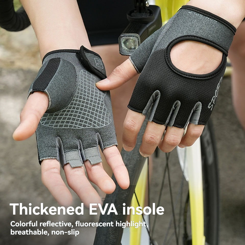 Cycling Sport Half Finger Glov - Workout Glove Gym recension och pris