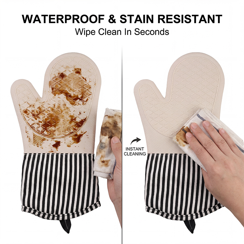 Anti-scald Silicone Gloves Hea - Oven Mitt Silicone recension och pris