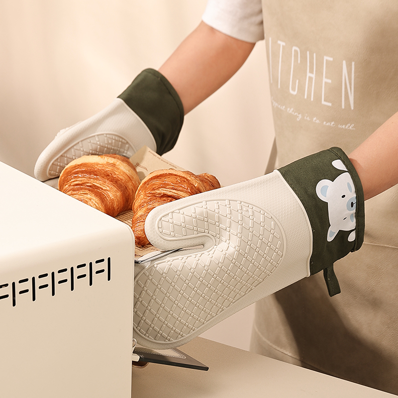 Silicone heat insulation glove - Oven Mitt Silicone recension och pris