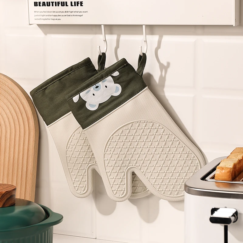 Silicone heat insulation glove - Oven Mitt Silicone recension och pris