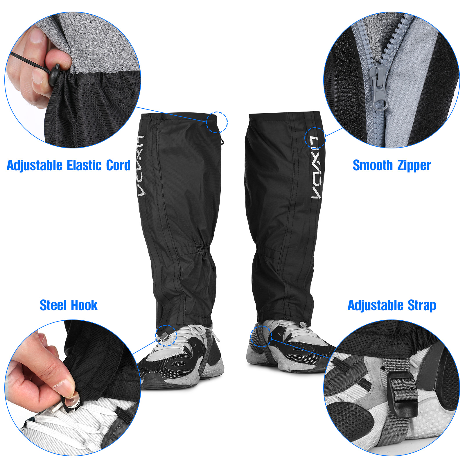 Lixada Gaiters Outdoor Skiing  - Ski Glove Waterproof recension och pris