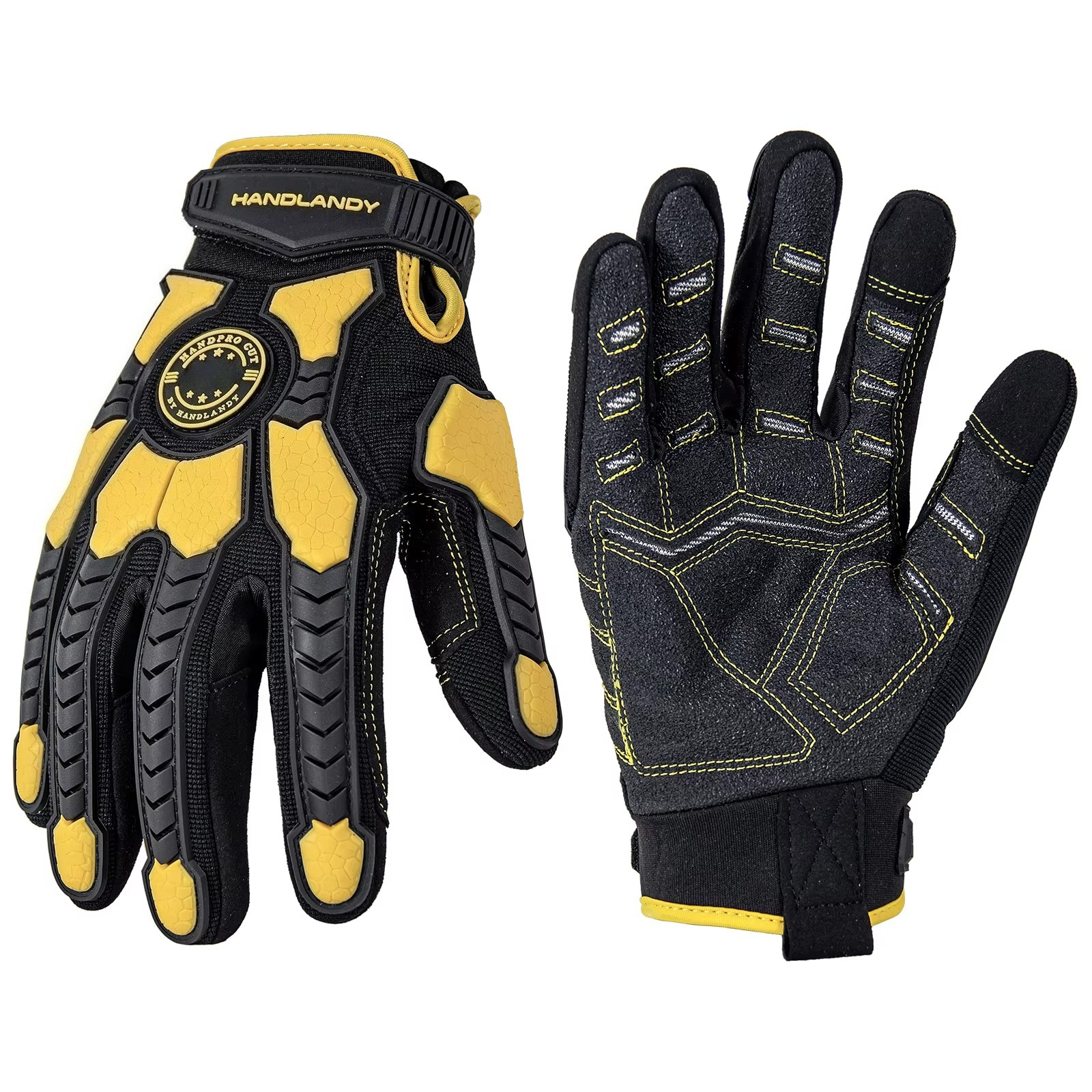 PVC Reinforced Impact Protecti - Work Glove Impact recension och pris
