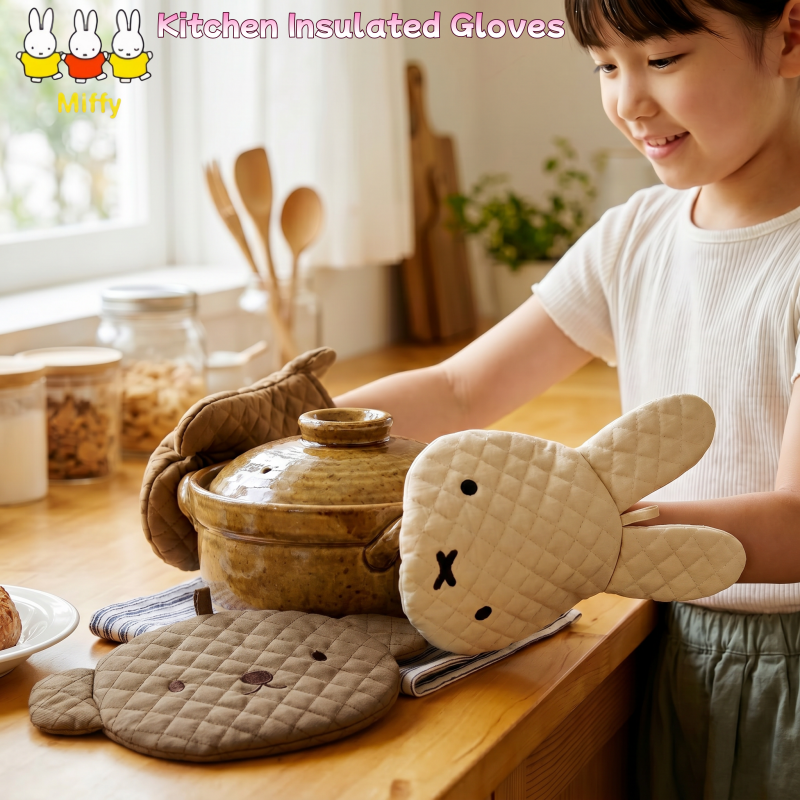 Kawaii Miffy Insulated Kitchen - Heat Resistant Glove recension och pris