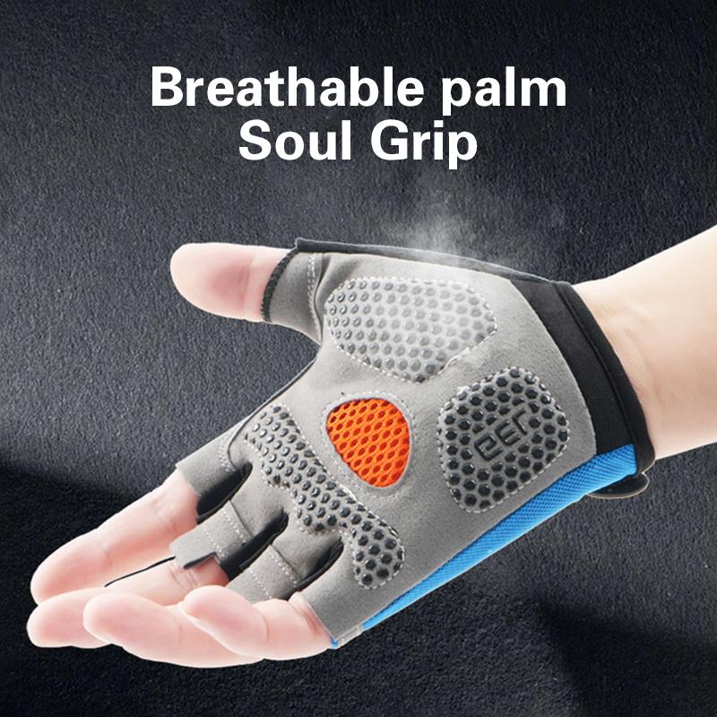 Bike Gloves Half Finger Breath - Cycling Glove Padded recension och pris