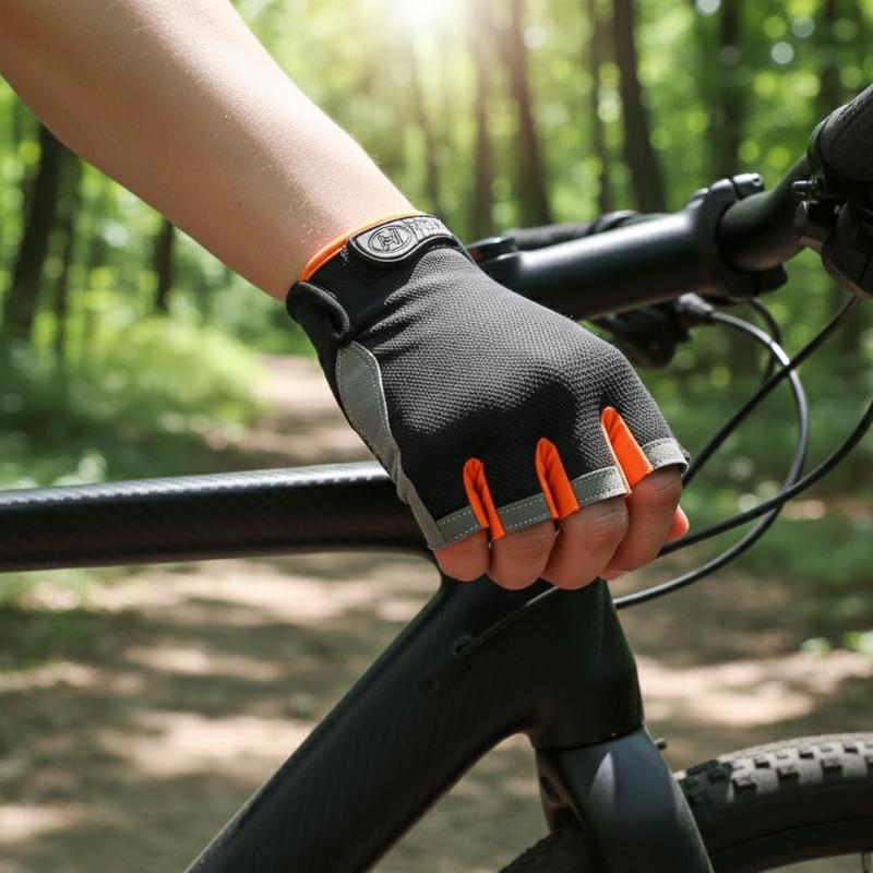 Bike Gloves Half Finger Breath - Cycling Glove Padded recension och pris