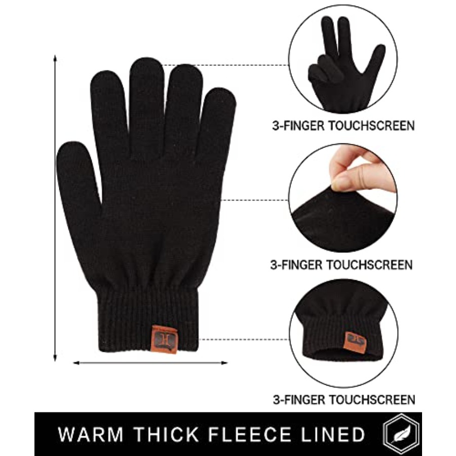 Women's Winter Touchscreen Woo - Wool Glove Lined recension och pris
