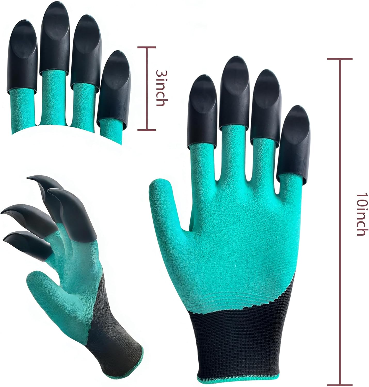 Gardening Gloves with Claw,Pla - Gardening Glove Waterproof recension och pris