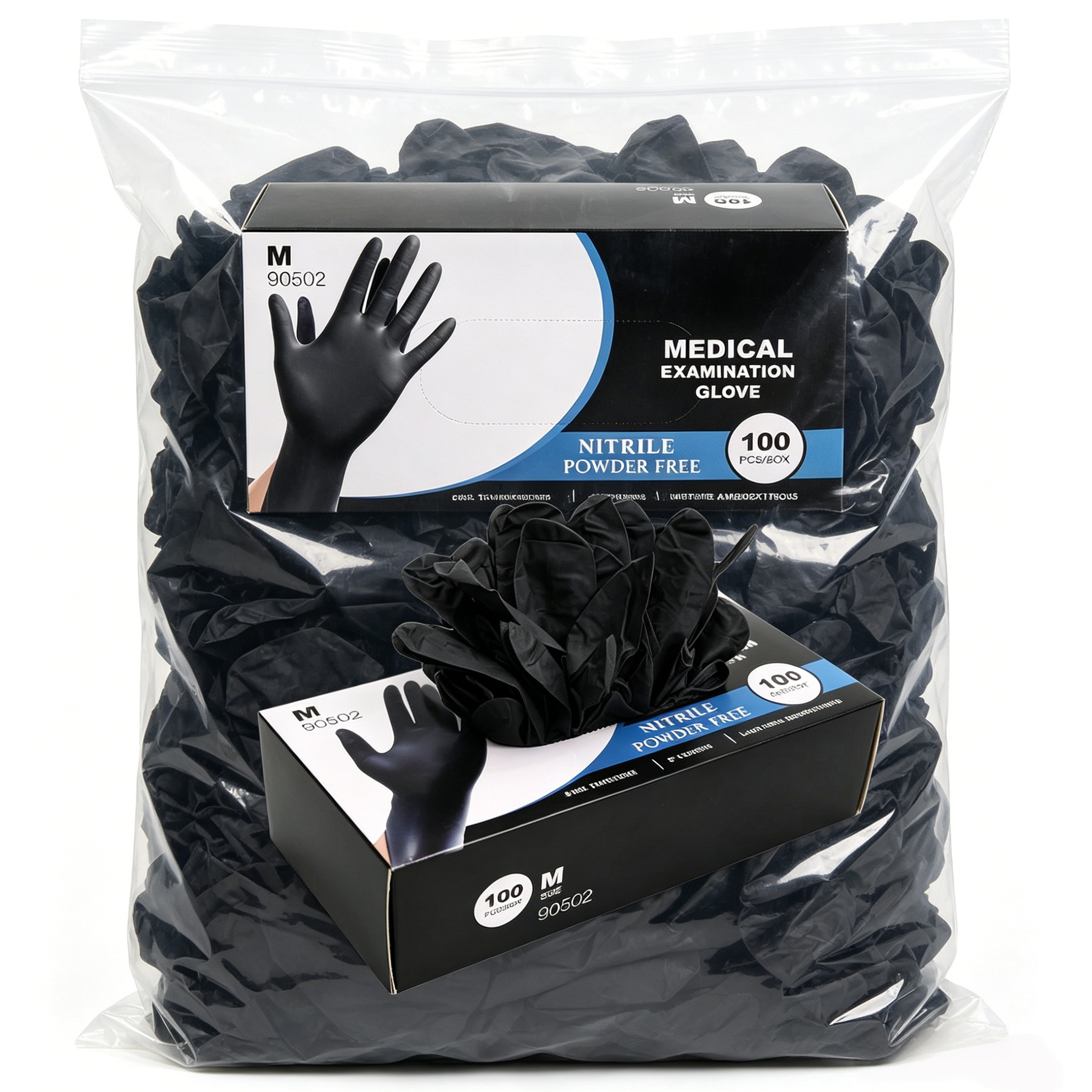 Black Nitrile Gloves Disposabl - Nitrile Mechanic Glove recension och pris