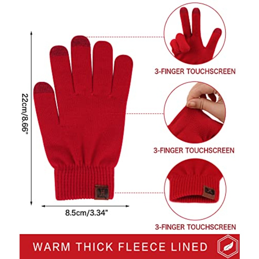 Women's Winter Touchscreen Woo - Wool Glove Lined recension och pris