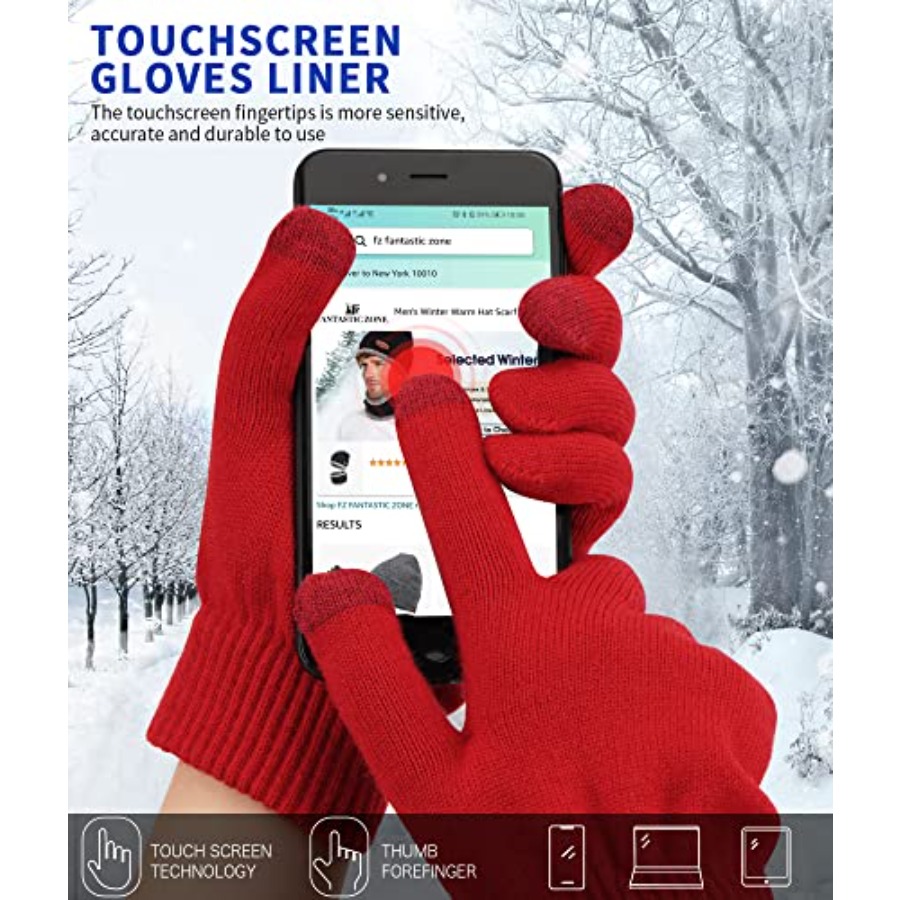 Women's Winter Touchscreen Woo - Wool Glove Lined recension och pris