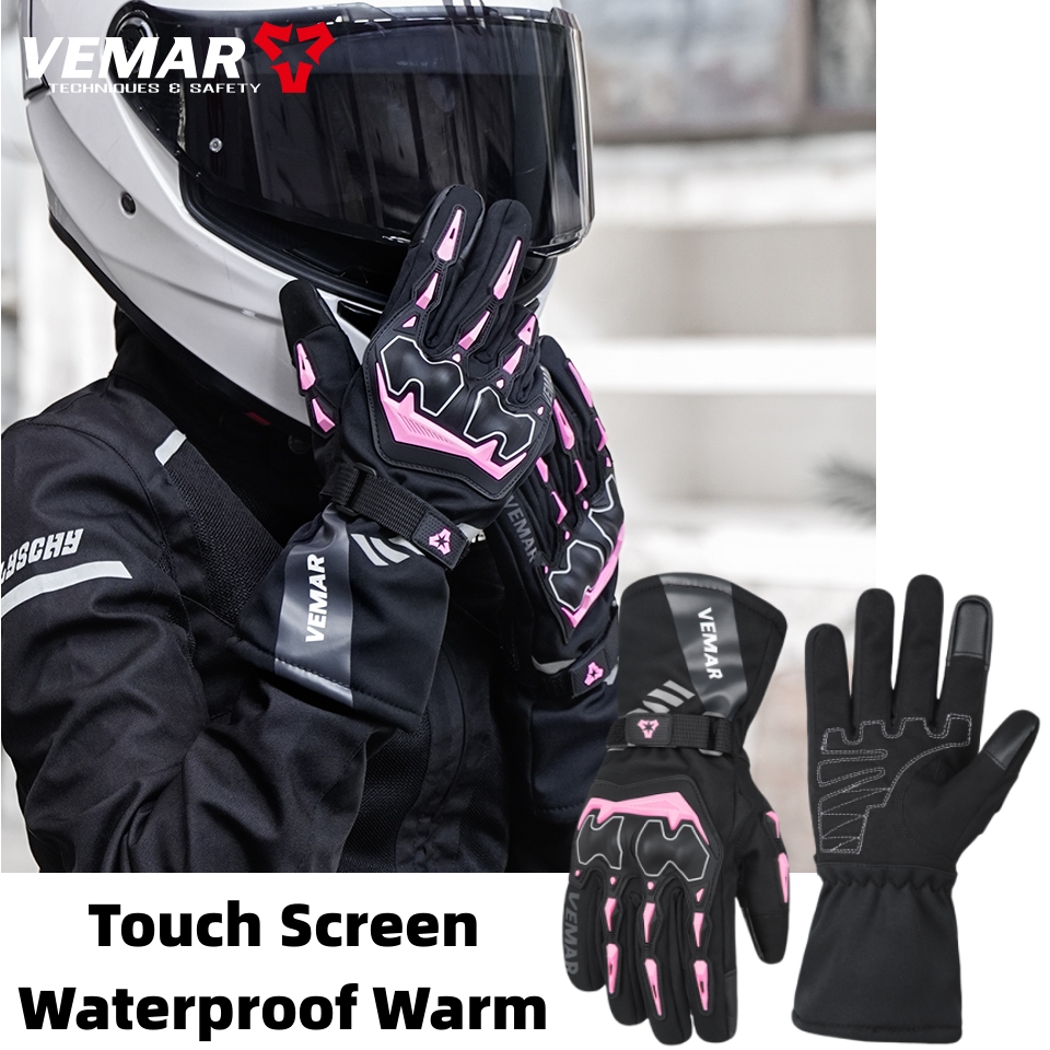VE-01 Waterproof Winter Motorc - Winter Glove Insulated recension och pris