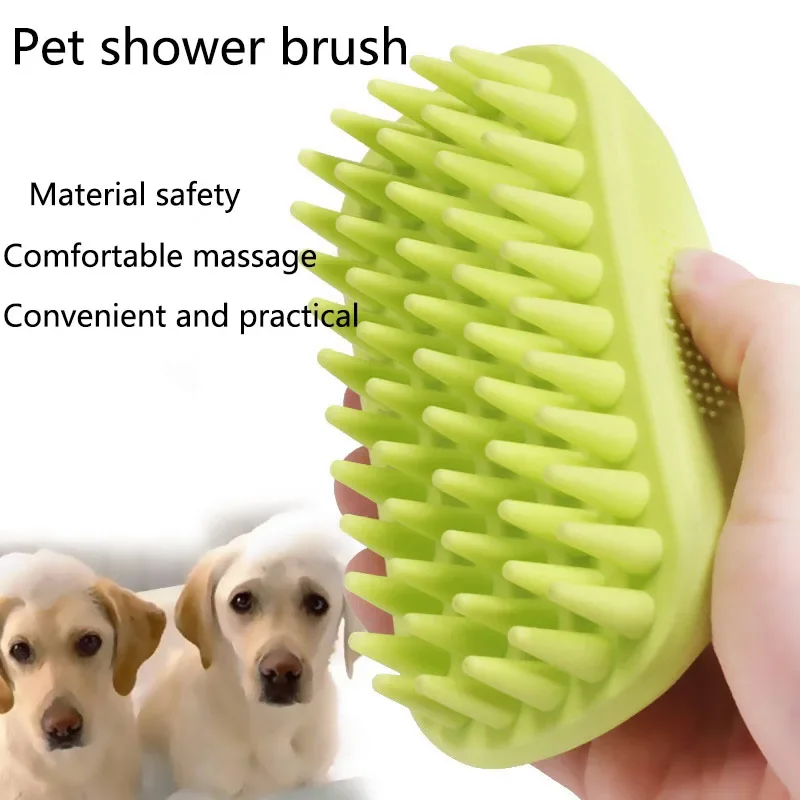 Pet Bath Brush Rubber Comb Hai - Rubber Glove Cleaning recension och pris