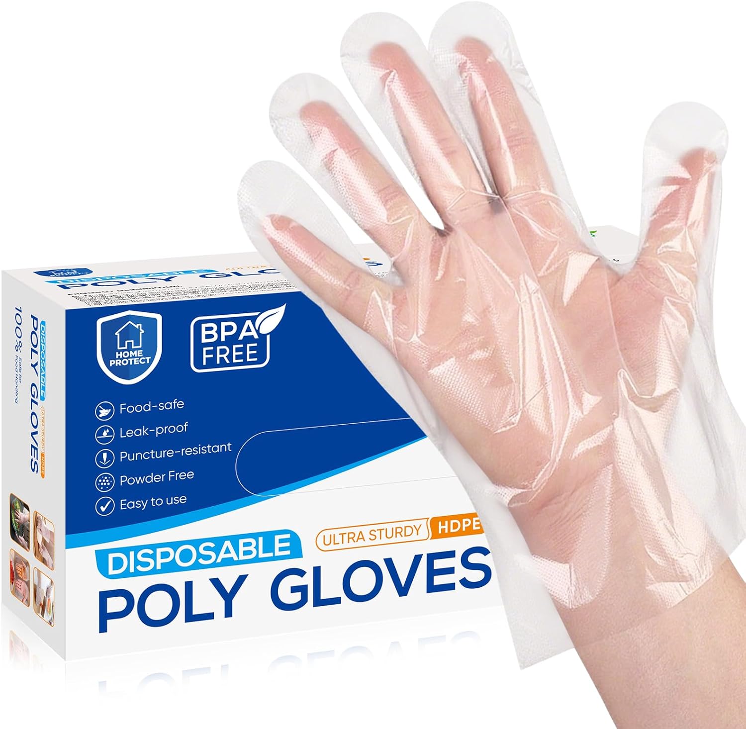 500 Pcs Disposable Food Prep G - Latex Disposable Glove recension och pris