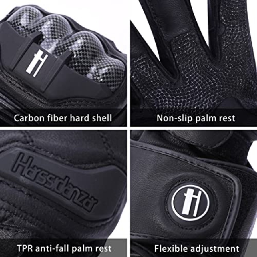 Motorcycle gloves for powerspo - Motorcycle Glove Knuckle recension och pris