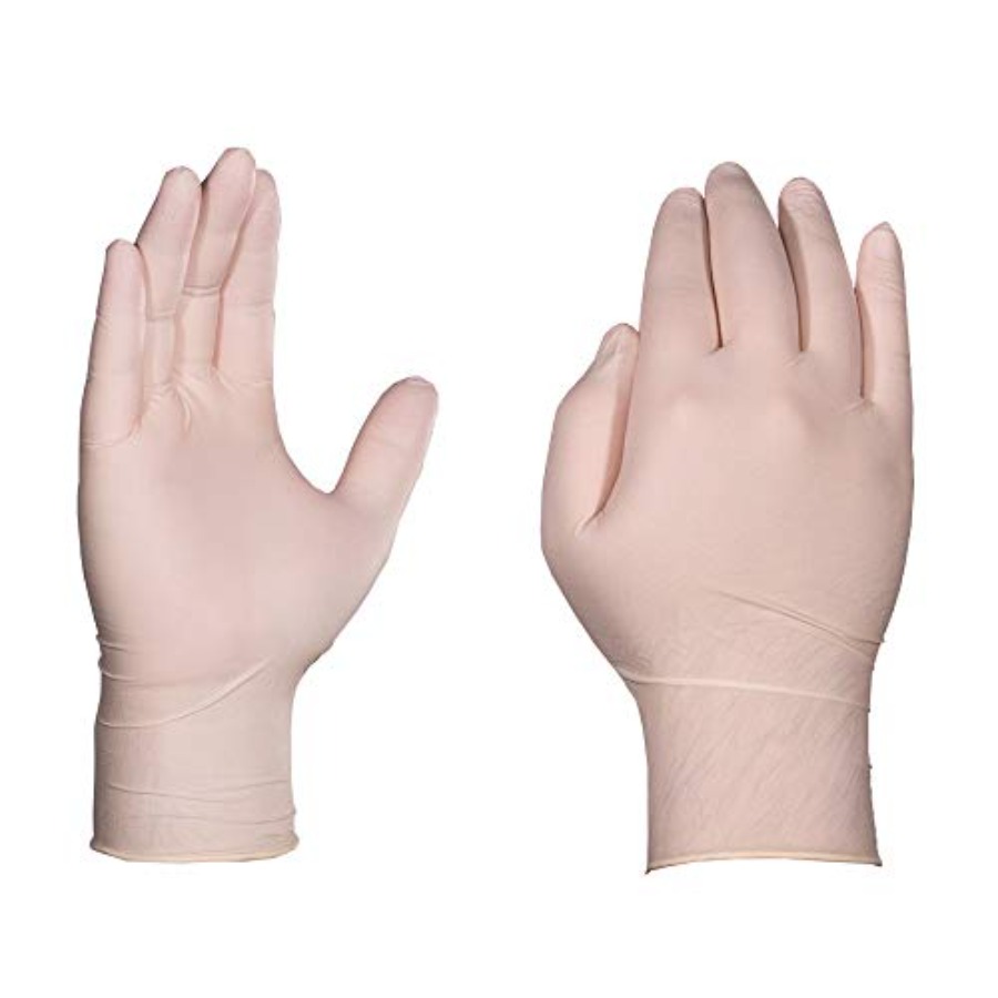 AMMEX White Latex Disposable E - Latex Disposable Glove recension och pris