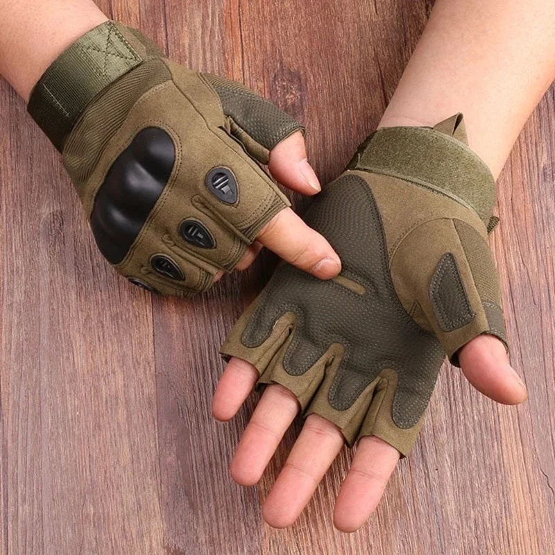 Half Finger Men's Gloves Outdo - Cycling Glove Padded recension och pris