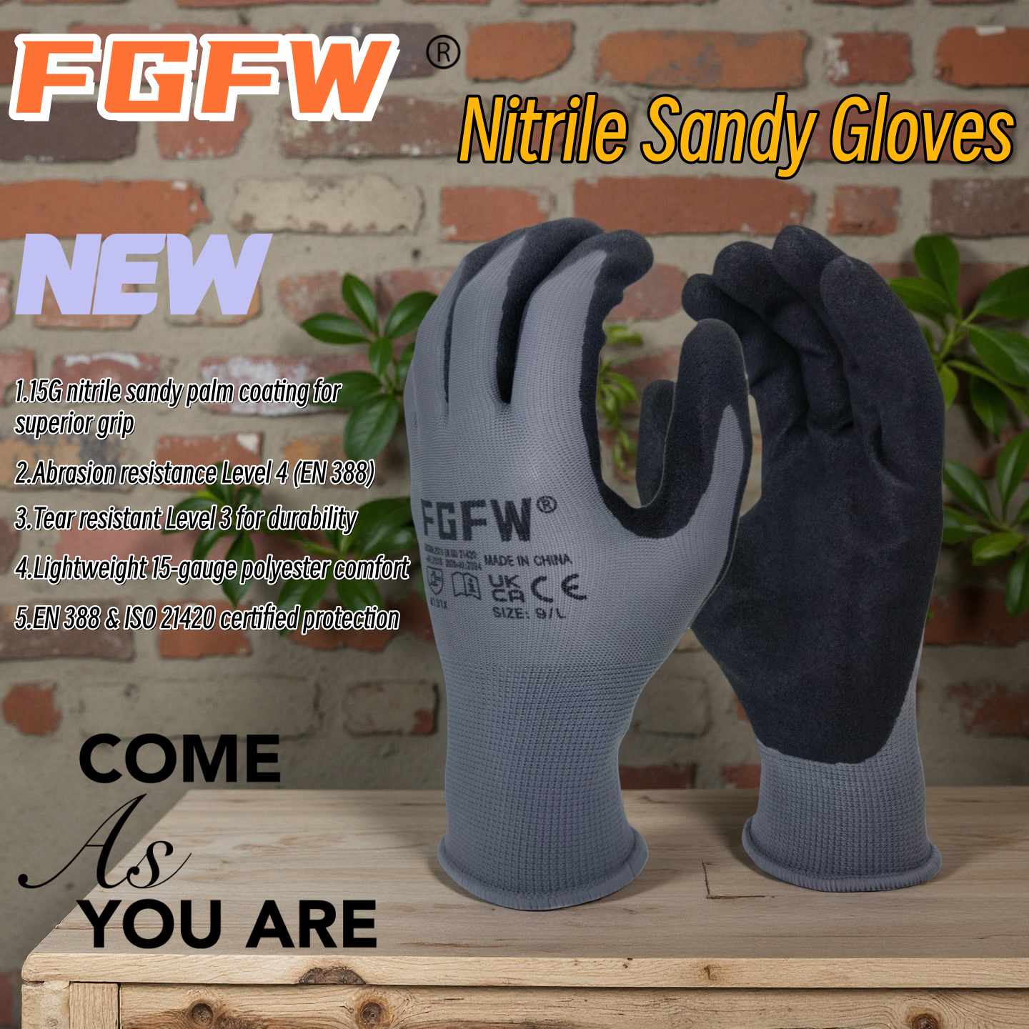 FGFW 10 Pairs Gray Nitrile San - Nitrile Mechanic Glove recension och pris
