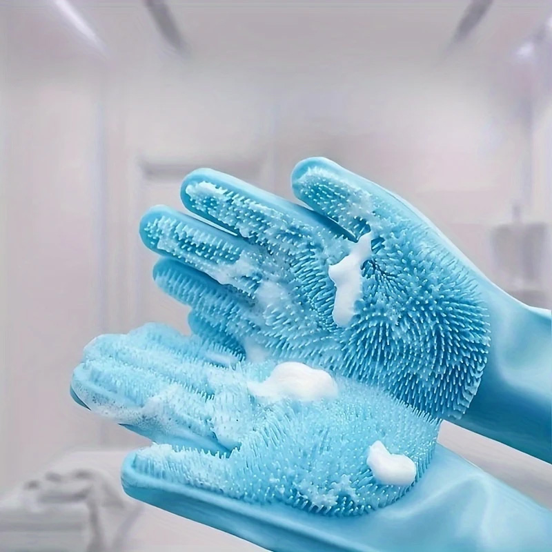 Pet Bathing & Massage Silicone - Rubber Glove Cleaning recension och pris
