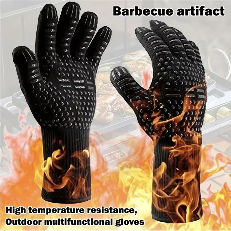 1 Pair Oven Gloves Oven Mitts  - Oven Mitt Silicone recension och pris