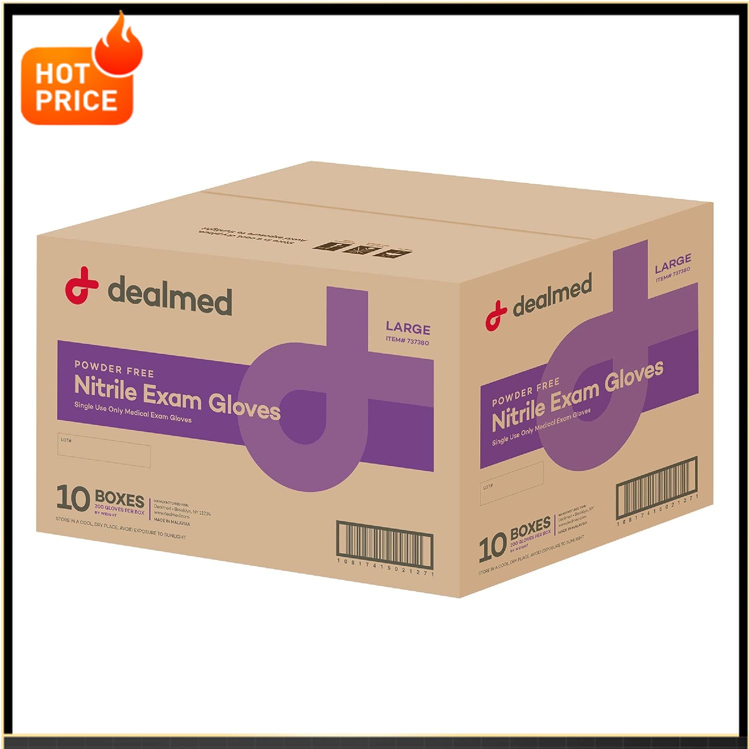 BestsellerMedical Exam Gloves  - Exam Glove Nitrile recension och pris