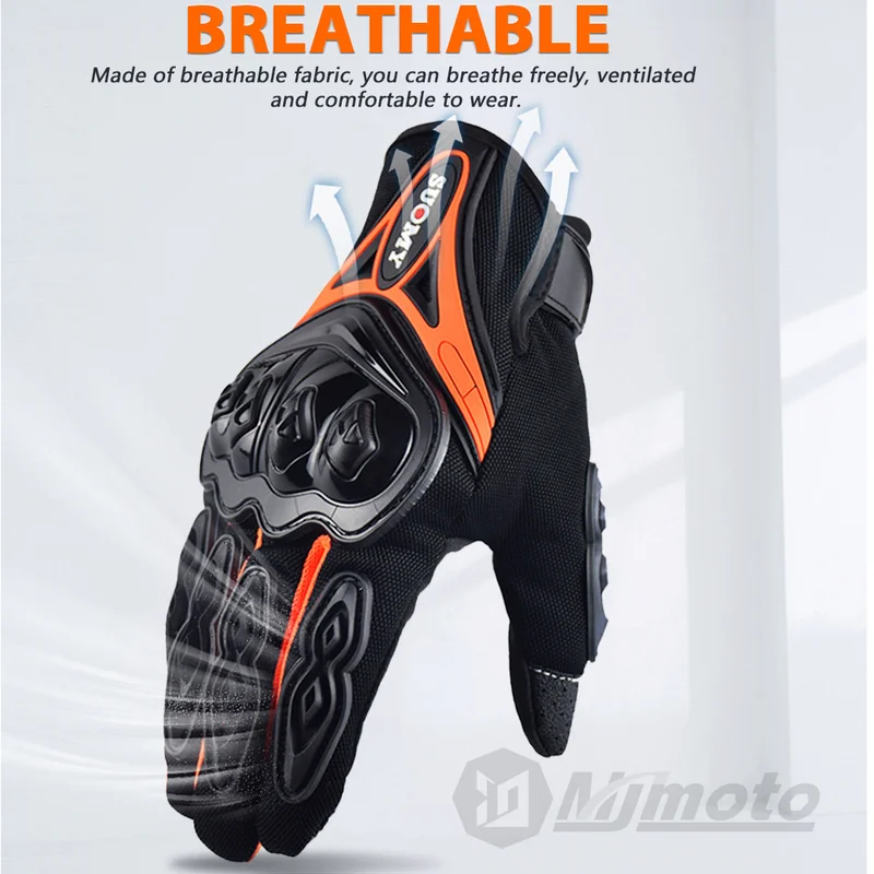SUOMY Summer Touchscreen Motor - Motorcycle Glove Knuckle recension och pris