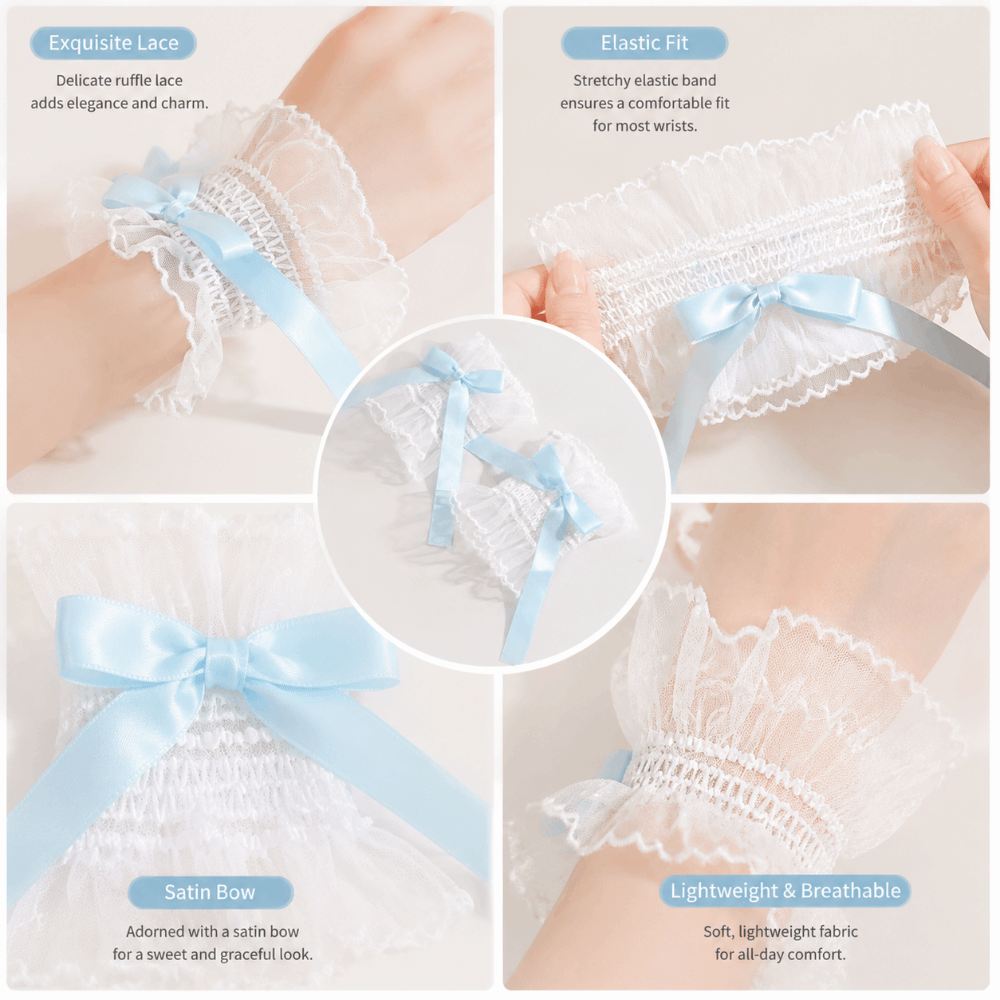 Sweet Pleated Ruched Detachabl - Fingerless Glove Knit recension och pris