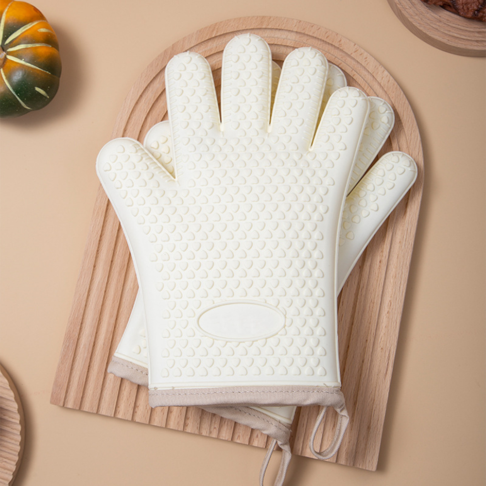 Heat Resistant Silicone Gloves - Oven Mitt Silicone recension och pris