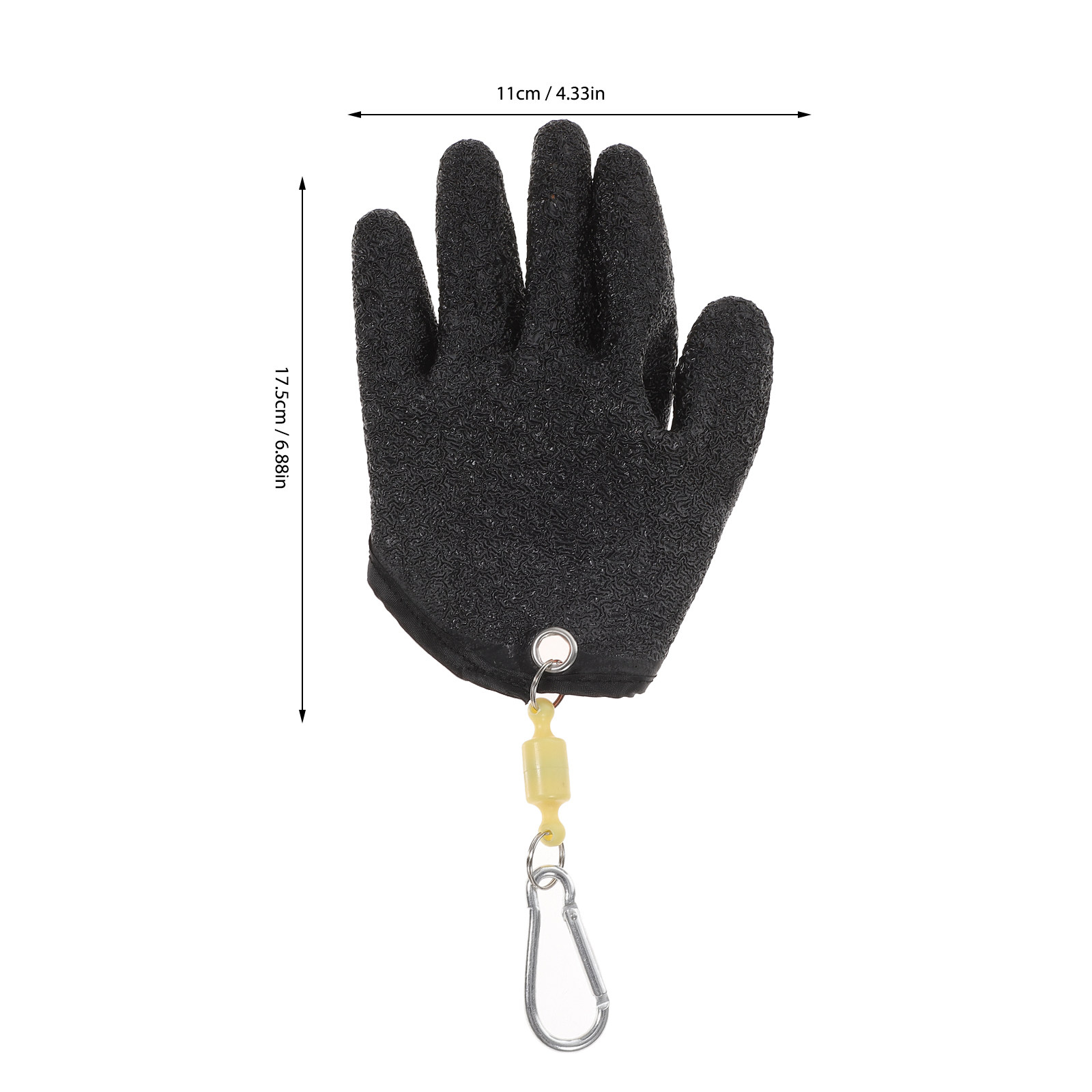 Fish Catch Gloves Anti-Slip Ru - Rubber Glove Cleaning recension och pris